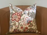 Set of (2) 12x20 Throw Pillow Covers Chalet Pabrika Floral Throw Pillows Red Floral Pillow Covers Floral Throw Pillow Covers 12x20