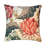 Selene Double Sided Pillow Cover 18x18, 20x20, 22x22, 24x24, 12x20, 12x22, 14x22 Jacobean Floral Multi Throw Pillow Cover Green Red Gold