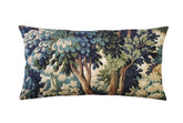 Into the Woods Printed Cotton Pillow Cover 18x18, 20x20, 22x22, 24x24, 12x20, 12x22, 14x22, 16x24, 14x46, 14x48 Forest Throw Pillow Cover